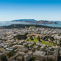 USF campus aerial shot