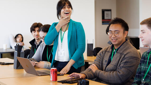 students attend career trek in San Francisco