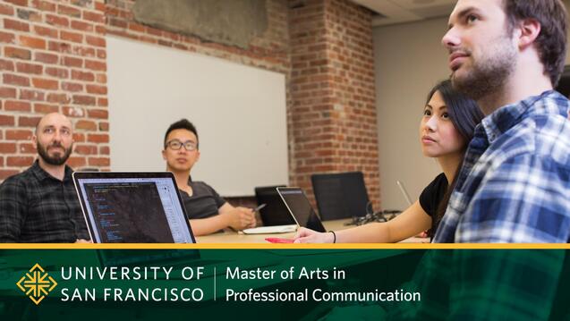 Read event details: MA in Professional Communication Information Session – Meet a Professor & Student
