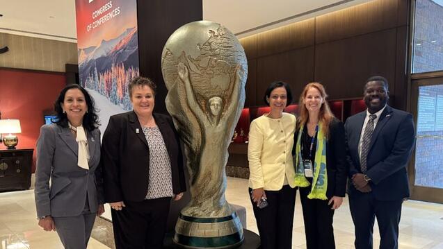 Read the story: USF Alumni Help Kick Off FIFA World Cup 2026