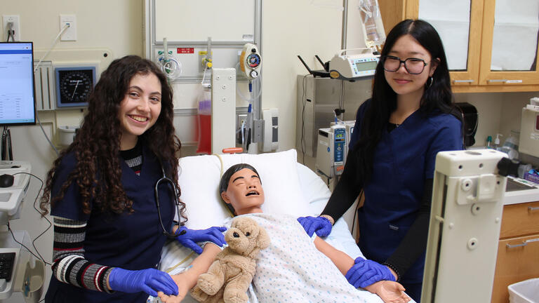 Read the story: Gift Funds Pediatric Simulation Manikins