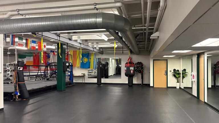 Boxing room