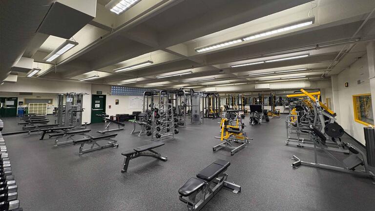 Large weight room