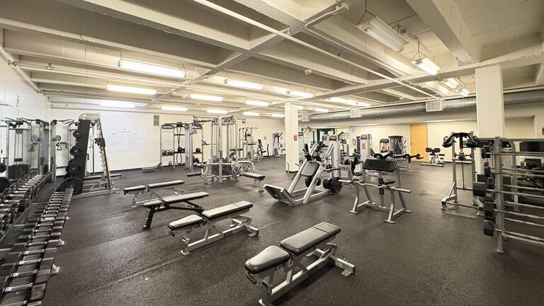 Small weight room
