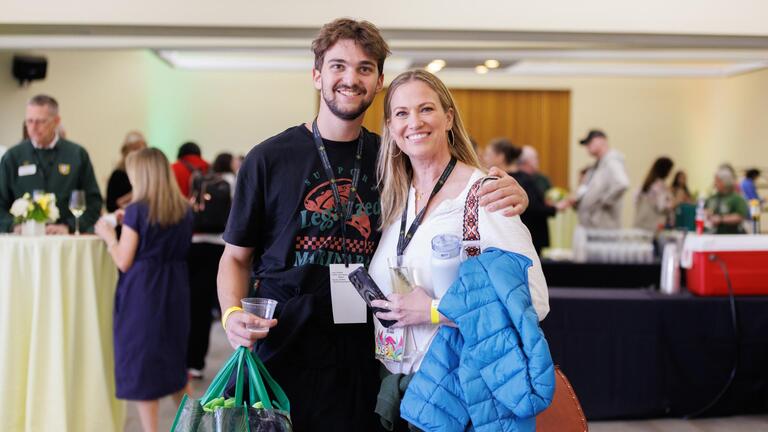 Photos of Attendees at Family Welcome