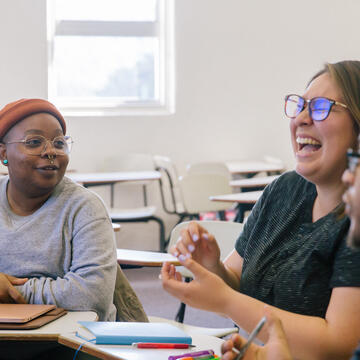 students in classroom
