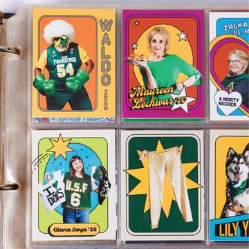 dons die hards cards on display