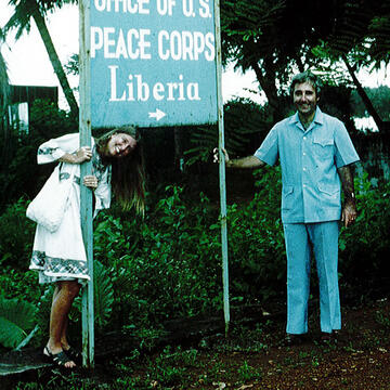 historic image of Pam and Dennis Lucey