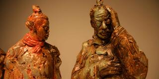 Credit: Thacher Gallery Installation from Detour: new and selected works by Wanxin Zhang