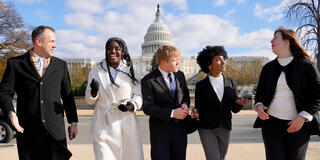 students visit DC