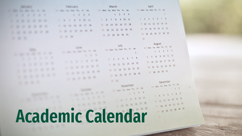 Academic Calendar placeholder image for Classes/Exams End

